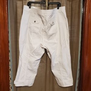 Saint Tropez West White Capri Pant Size 20W